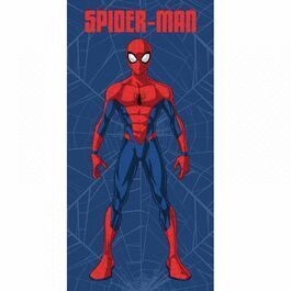 TOALLA DE PLAYA DE ALGODON SPIDER MAN DE PIE