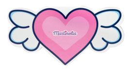 PALETA MAQUILLAJE CORAZON SUPER GIRL MARTINELIA