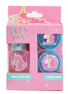 MINI SET BELLEZA 3P UNICORNIO MARTINELIA