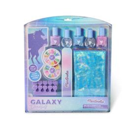 KIT DE UÑAS CON NECESER GALAXY DREAMS (11 PIEZAS)