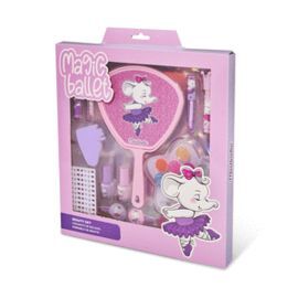 SET DE MAQUILLAJE CON ESPEJO MAGIC BALLET