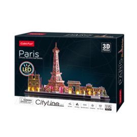 PUZZLE 3D CITY LINE LED PARIS