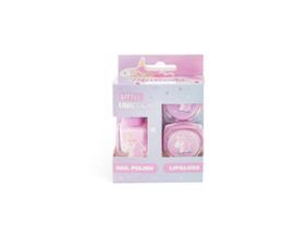 KIT ESMALTE DE UÑAS Y BRILLO DE LABIOS PURPURINA M