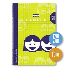BLOC FOLIO ESPIRAL 5MM 80H CUADROVIA 07F005