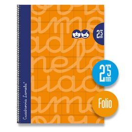 CUADERNO FOLIO CUADROVIA LAMELA FORRADO C/2,5MM NA