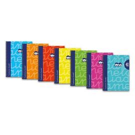 BLOC CUARTO FLUOR PP CUADROVIA 4MM SURTIDO 6 COLOR