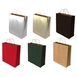 BOLSA KRAFT S 24X10X32 100G KRAFT MARRON LISO 25 U