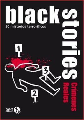 BLACK STORIES: CRIMENES REALES (JUEGO DE CARTAS)
