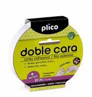 CINTA ADHESIVA 15MM X 20M DOBLE CARA