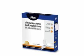 CREMALLERA TEXTIL AUTOADHESIVA 25M BLANCO