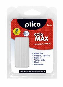 BLISTER 12 BARRITAS MAX COLA 11.5 MM DIAMETRO