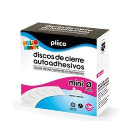 DISCOS DE CIERRE TEXTIL AUTOADHESIVOS MINI 10MM 40