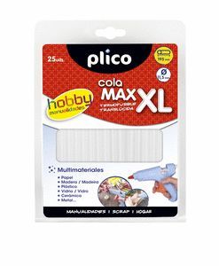 BLISTER 25 BARRAS SILICONA MAX-XL COLA 12MM DIAMET