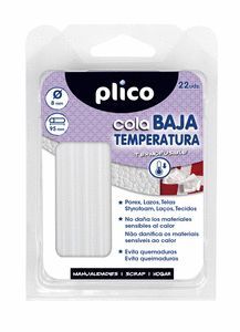 BLISTER 22 BARRAS SILICONA MINI COLA 8 MM DIAMETRO