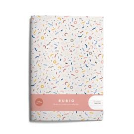 LIBRETA A4 80GR PAUTA MONTESSORI 5MM RUBIO