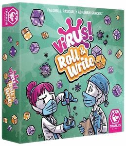 JUEGO DE MESA VIRUS  ROLL   WRITE