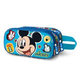 ESTUCHE PORTATODO DOBLE 3D MICKEY MOUSE BLISSY