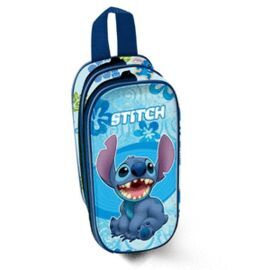 ESTUCHE PORTATODO DOBLE 3D LILO Y STITCH ALOHA