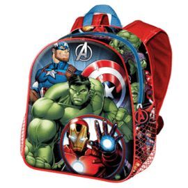 MOCHILA 3D PEQUEÑA LOS VENGADORES SUPERHERO