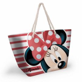 BOLSO DE PLAYA SOLEIL MINNIE MOUSE STRIPES