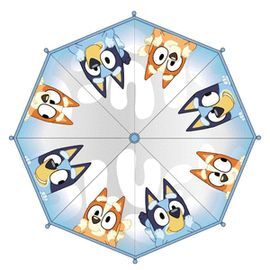 PARAGUAS MANUAL POE BURBUJA BLUEY