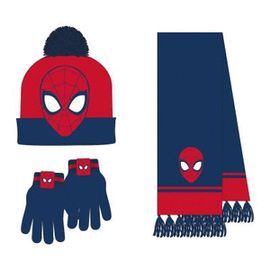 CONJUNTO 3 PIEZAS BUFANDA SPIDERMAN