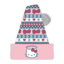 GORRO PUNTO NAVIDEÑO HELLO KITTY