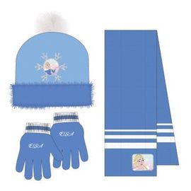 CONJUNTO 3 PIEZAS BUFANDA FROZEN