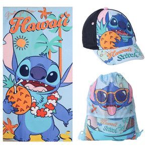 TOALLA SET SAQUITO STITCH