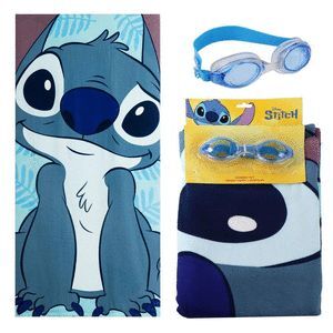 TOALLA SET GAFAS NATACION STITCH