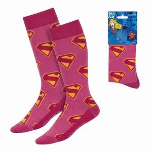 CALCETINES SUPERMAN SUPERGIRL TU 36-43