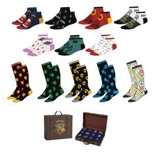 PACK CALCETINES 12 PIEZAS HARRY POTTER TU38-45