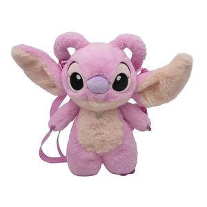 BOLSITO BANDOLERA DE PELUCHE CON FORMA STITCH ANGE