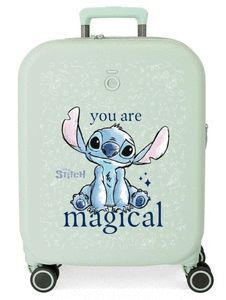 MALETA CABINA EXPANDIBLE STITCH MAGICAL RIGIDA 55C