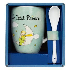 TAZA CON CUCHARA EN CAJA LPP LUNE