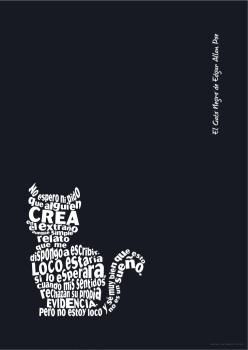 POSTER EL GATO NEGRO EDGAR ALLAN POE AVENAUTA