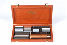 CAJA MADERA GIOCONDA ART. SURTIDO 39 PIEZAS