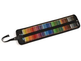 ESTUCHE NYLON ENROLLABLE CON LAPICES POLYCOLOR. 72
