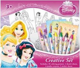 SET CREATIVO DE PRINCESAS DISNEY
