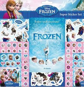 FROZEN SUPER STICKER SET 500 PEGATINAS