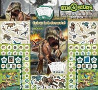 DINOSAURS SUPERSTICKER SET