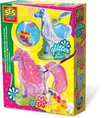 JUEGO MOLDEAR Y PINTAR - CABALLO CON CRIN