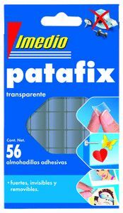 ALMOHADILLA ADHESIVA IMEDIO PATAFIX TRANSPARENTE 5