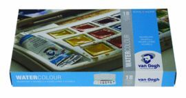ACUARELA VAN GOGH ESTUCHE PLASTICO 18 COLORES