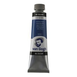 PINTURA OLEO VAN GOGH 40ML AZUL FTALO