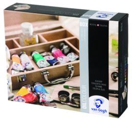 PINTURA OLEO VAN GOGH 40ML BASIC CAJA MADERA