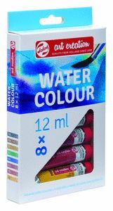 ACUARELA TALENS ART CREATION ESTUCHE 8 X 12 ML