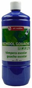 PINTURA TALENS ART CREATION GOUACHE 1000ML AZUL