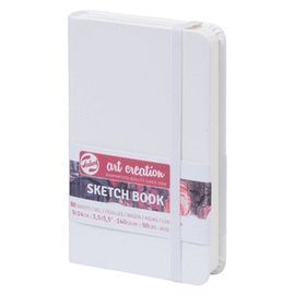 CUADERNO BOCETOS 9X14CM 140G 80 HOJAS BLANCO