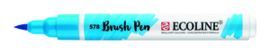 MARCADOR ECOLINE BRUSHPEN AZUL CELESTE